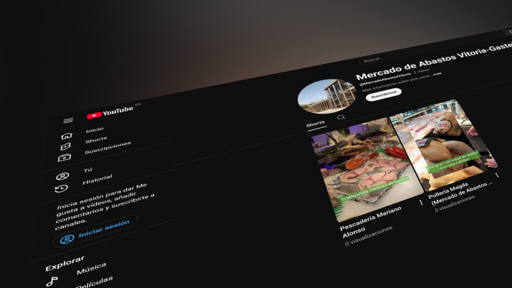 Canal YouTube Mercado de Abastos